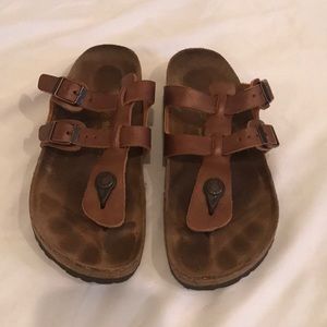 Copper Birkenstocks